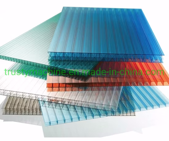 Linea di estrusione di piastre a griglia in lamiera cava PC PP PE