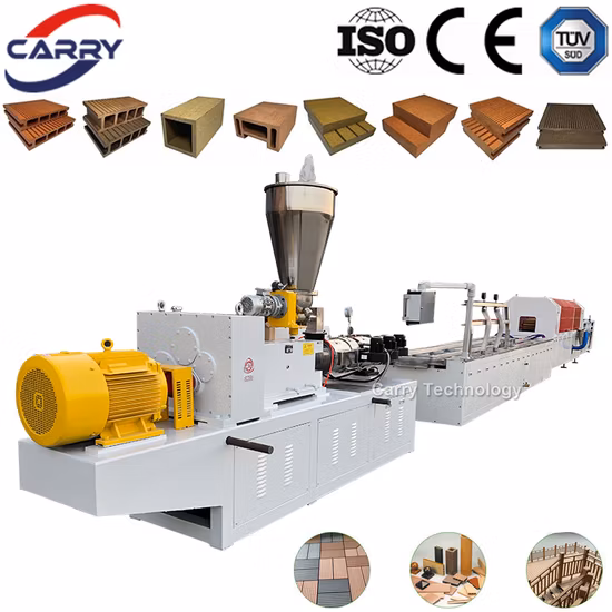 Macchina per la produzione di plastica per linea di estrusione/produzione di profili WPC